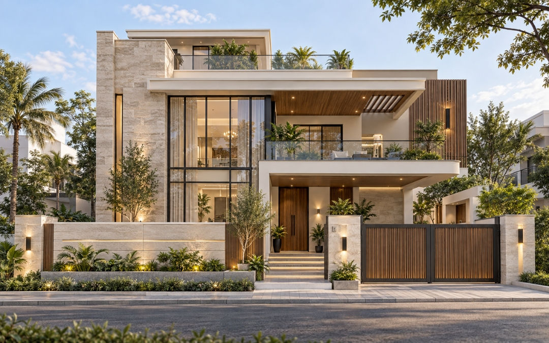 3D Elevation & Rendering by Buildtect in Delhi NCR