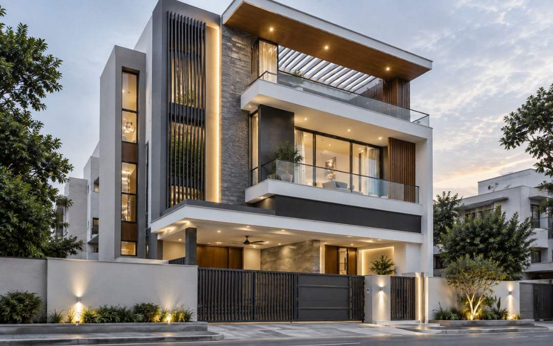 Residential Architecture by Buildtect in Delhi NCR
