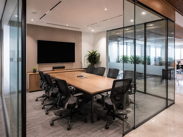 Office interior design by Buildtect in Delhi NCR, view 2