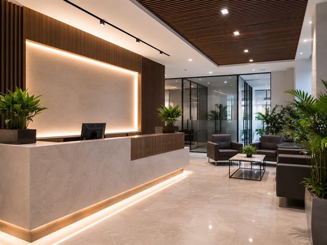 Office interior design by Buildtect in Delhi NCR, view 3