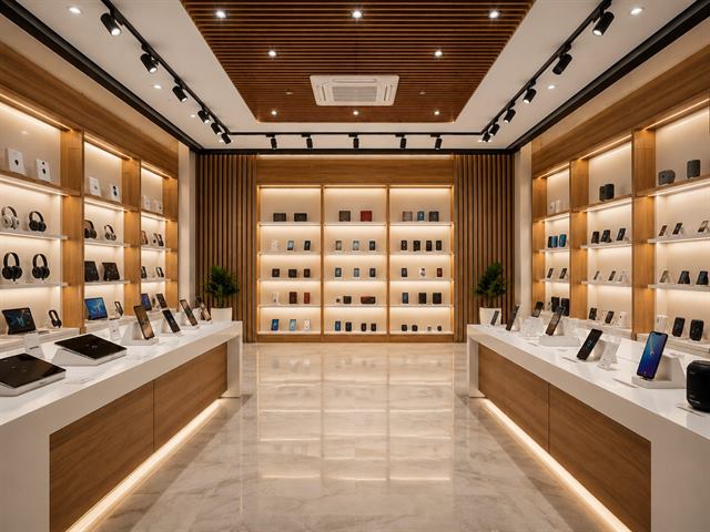 Retail and showroom interior design by Buildtect in Delhi NCR, view 11