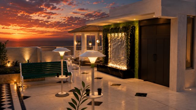 Terrace and balcony interior design by Buildtect in Delhi NCR, view 3
