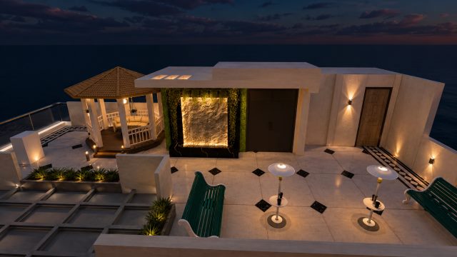 Terrace and balcony interior design by Buildtect in Delhi NCR, view 5