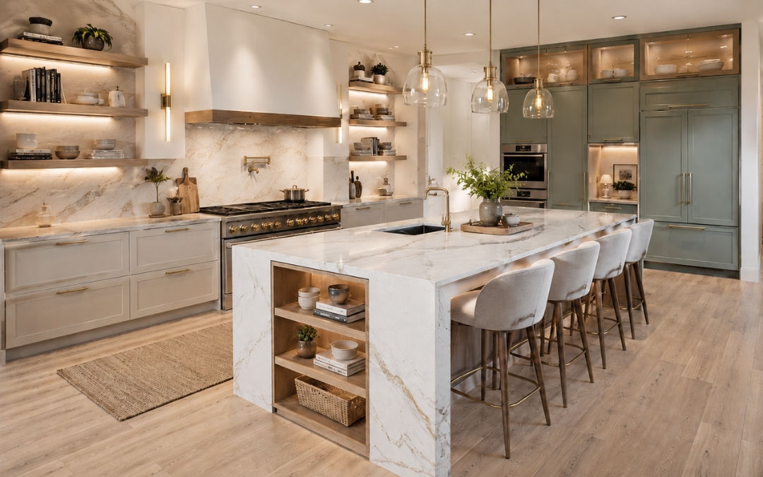 Island Kitchen by Buildtect in Delhi NCR