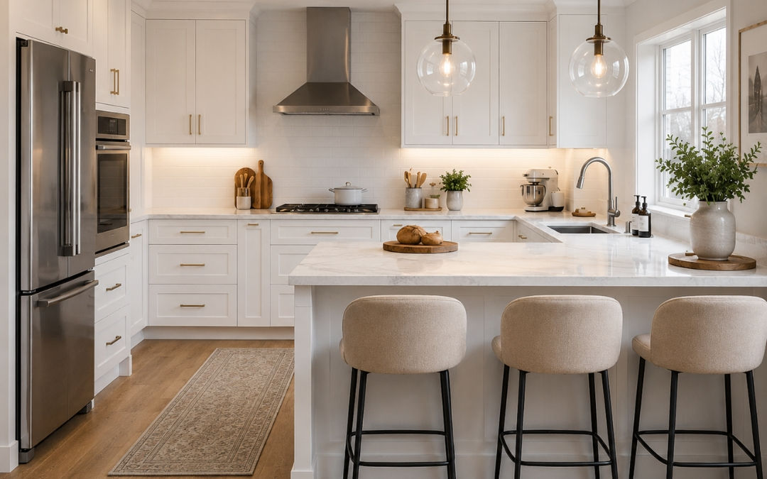Peninsula Kitchen by Buildtect in Delhi NCR
