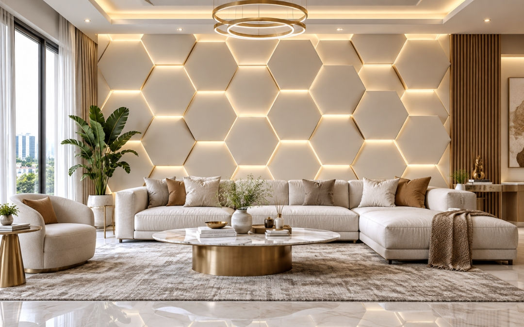 3D PVC Wall Panels by Buildtect in Delhi NCR