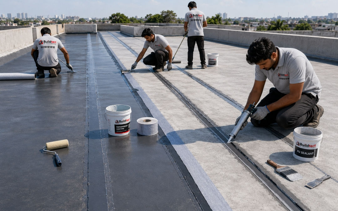 Expansion Joint Treatment by Buildtect in Gurugram