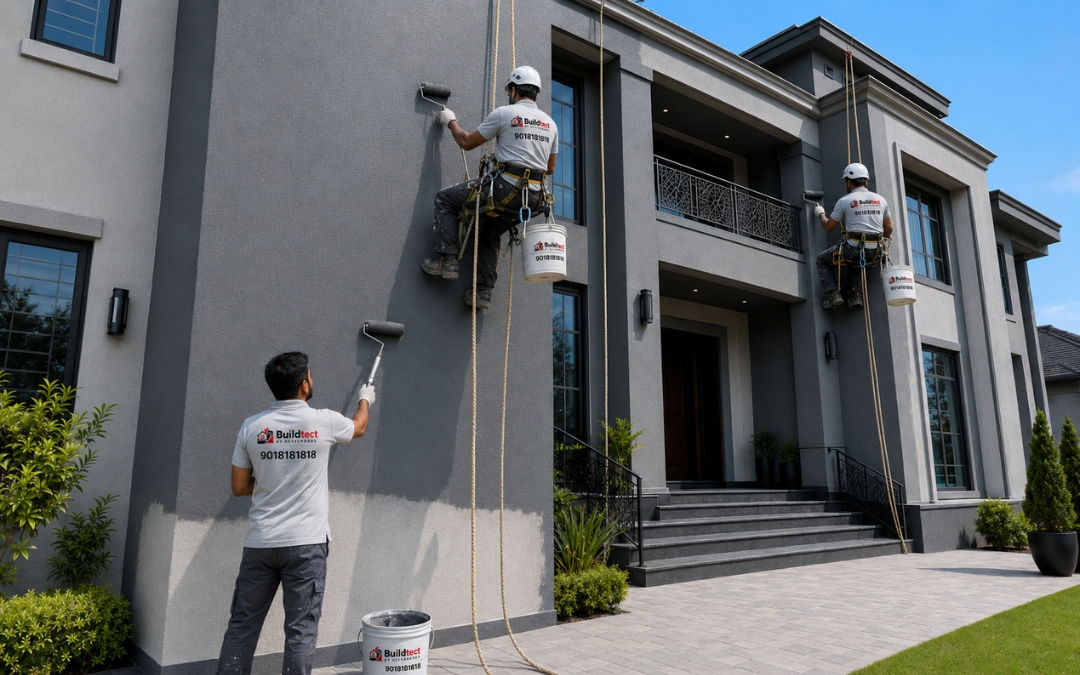 External Wall Treatment by Buildtect in Gurugram